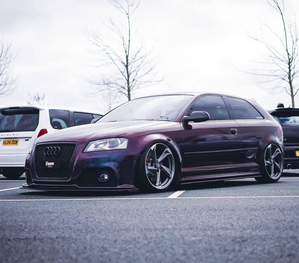 Bagged & Modified 2010 Audi A3 Hatchback with Maxload Air Suspension ...