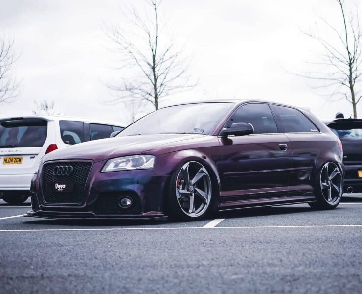 Bagged & Modified 2010 Audi A3 Hatchback with Maxload Air Suspension