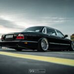 Bagged Jaguar XJ (X300) / Daimler Super V8 on Custom Air Suspension ...