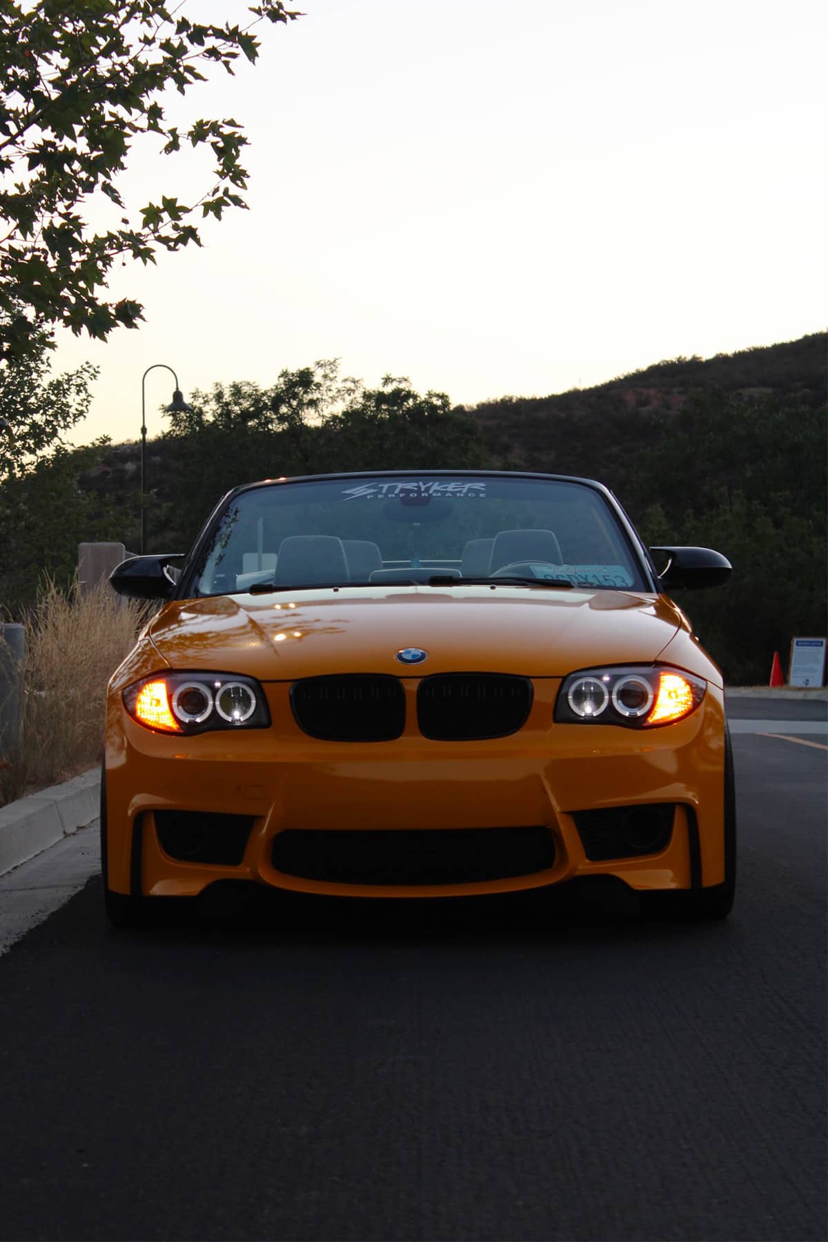 BMW 1-series 135 with 1M-style bumper conversion