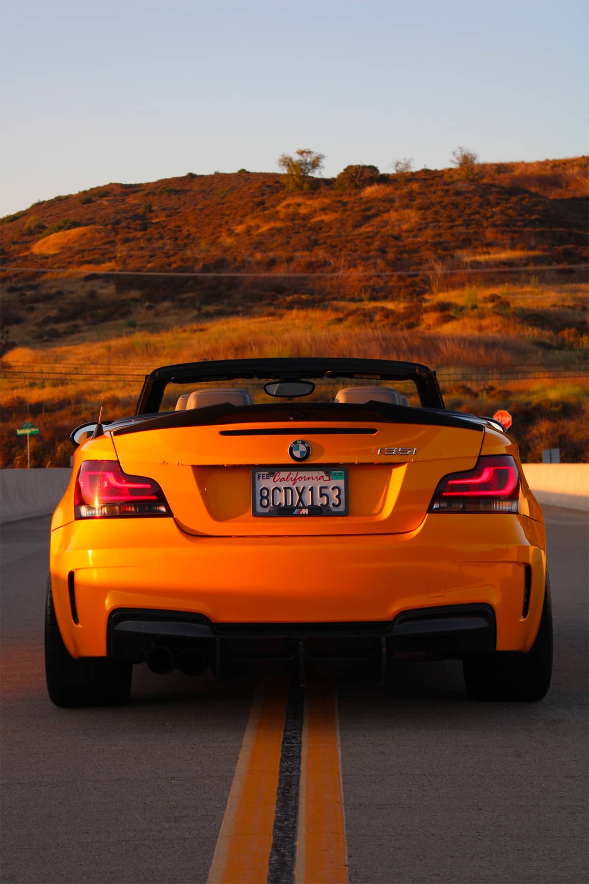 BMW 1-series convertible E88 Black LED taillights