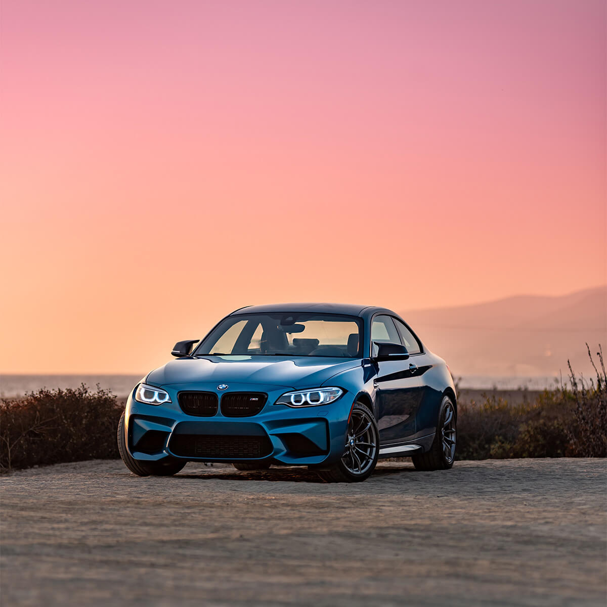 BMW M2 blue in stock