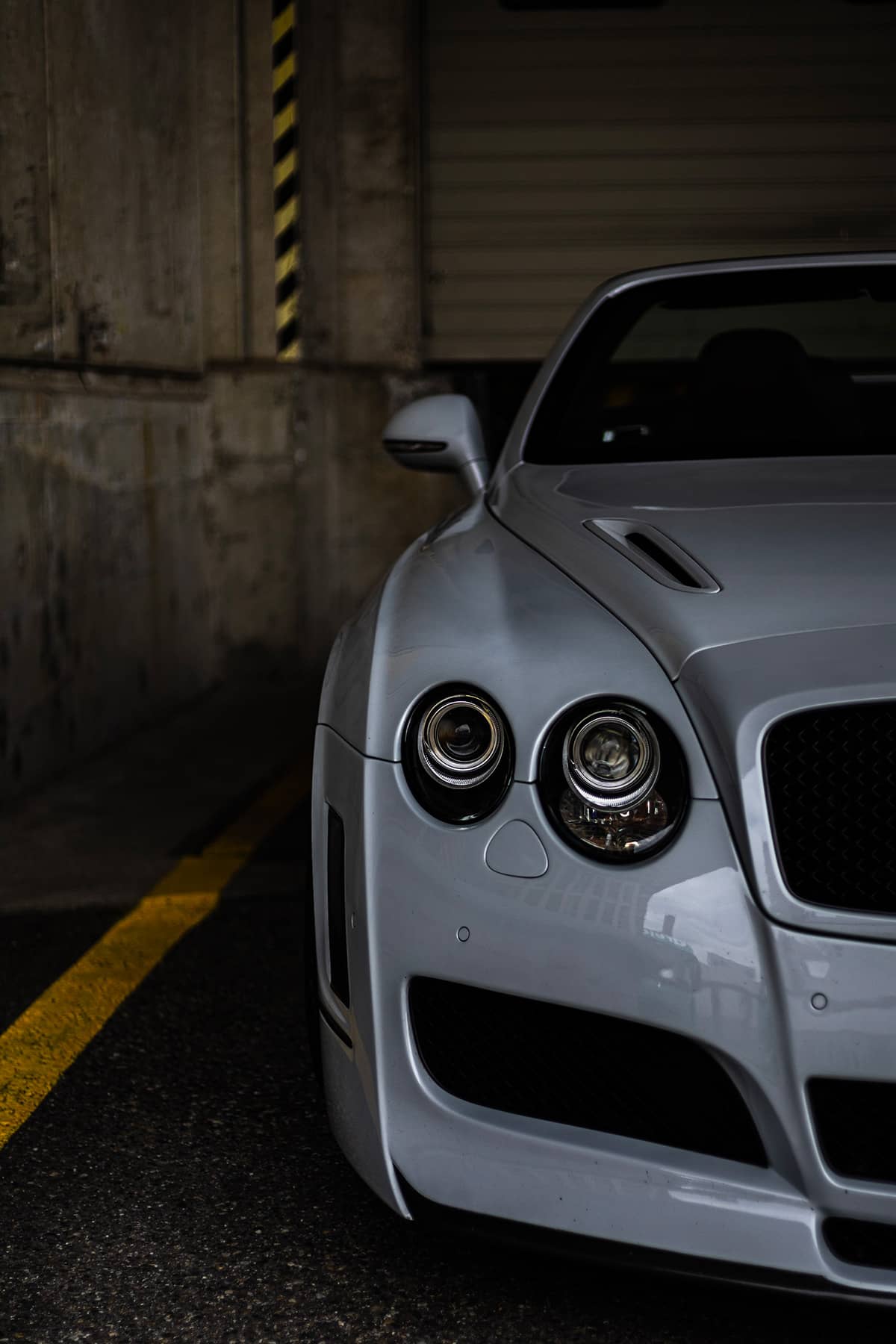 Modified Bentley Continetal GTC With a custom body kit.