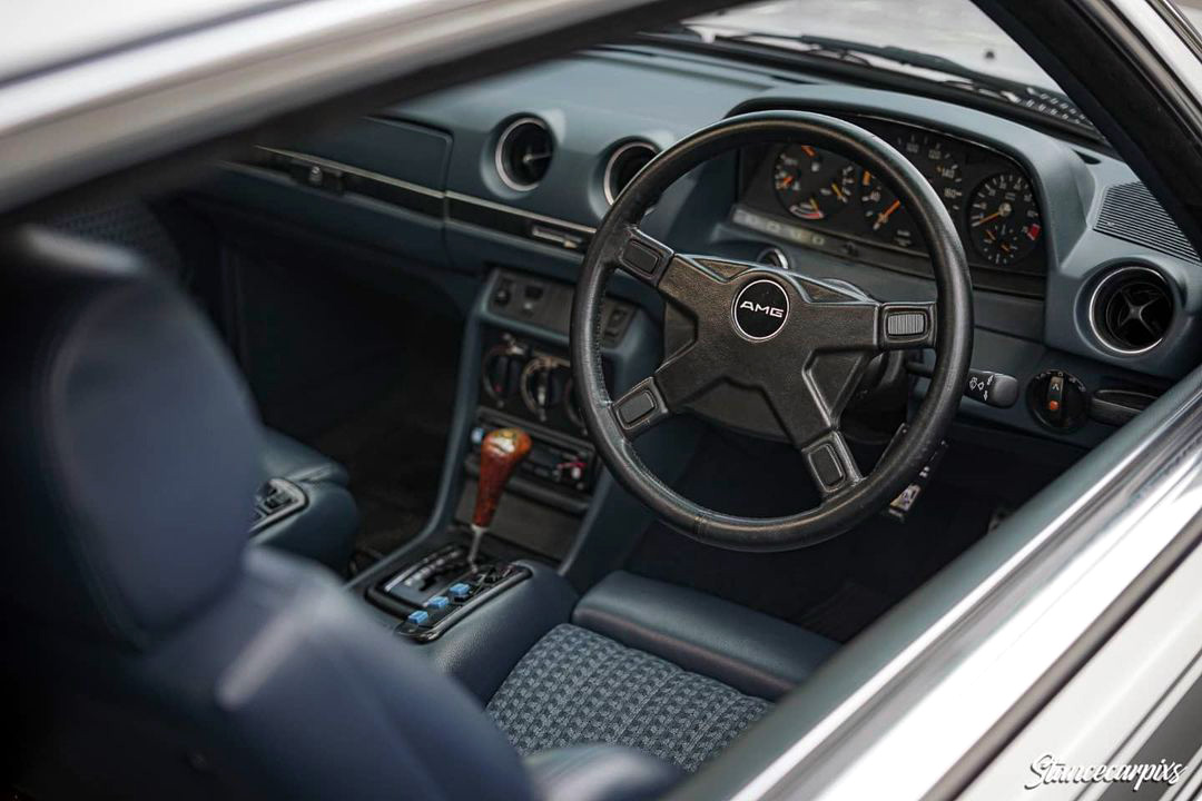 Mercedes C123 RHD AMG steering wheel