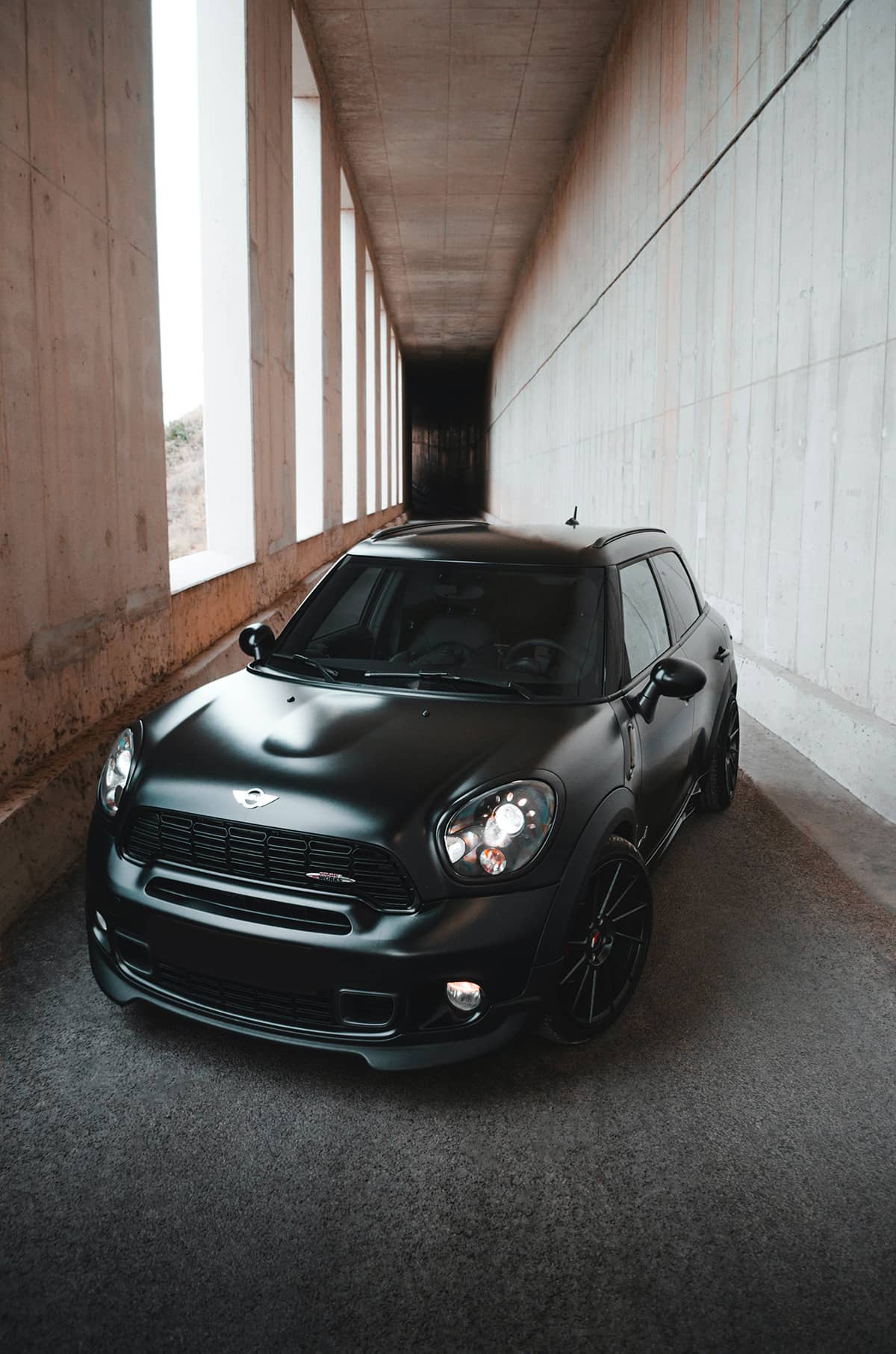 Matte Black Mini Countryman R60