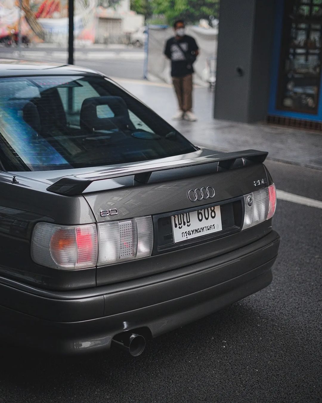 Audi 80 clear taillights