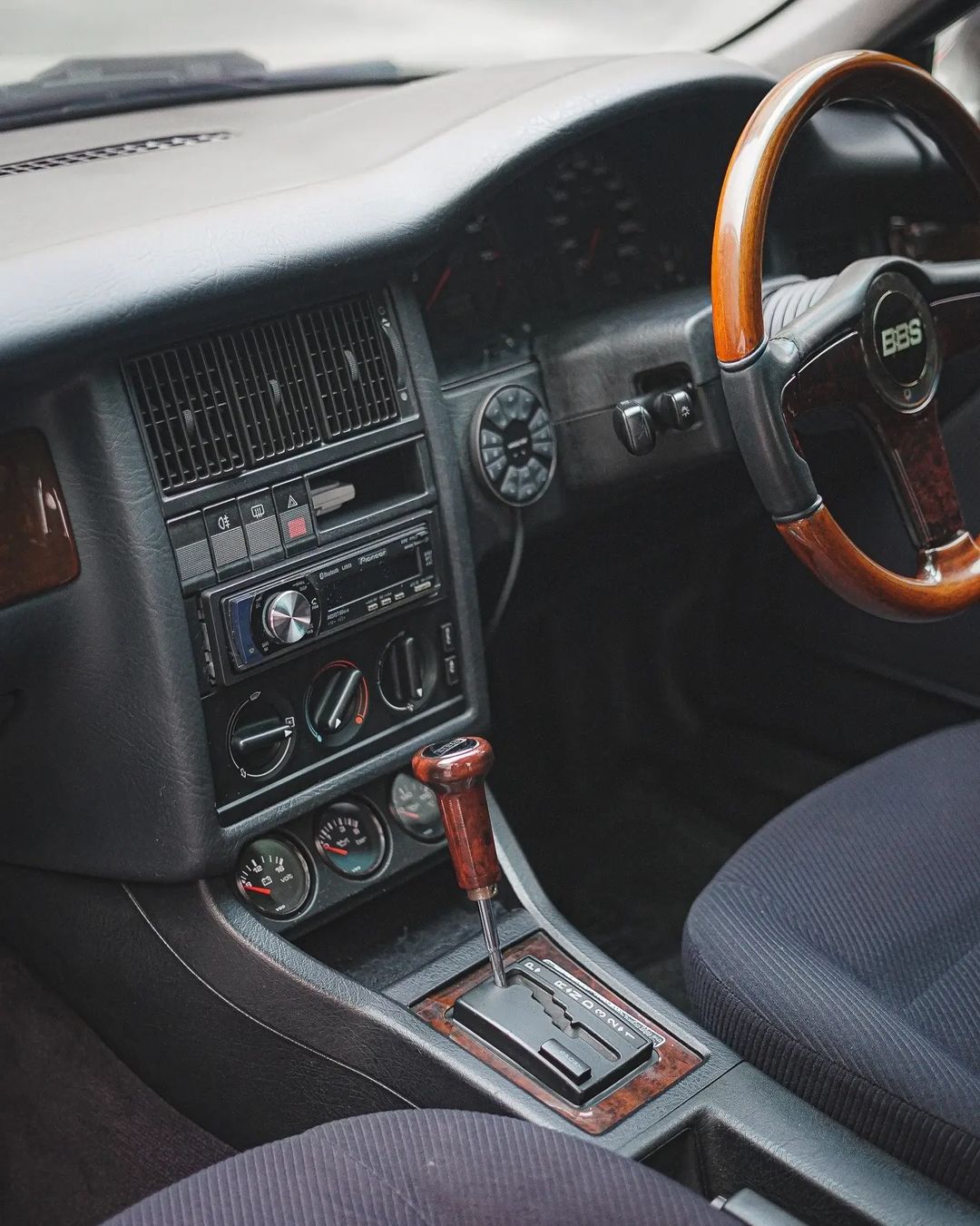 Audi 80 B4 Interior with BBS steering wheel
