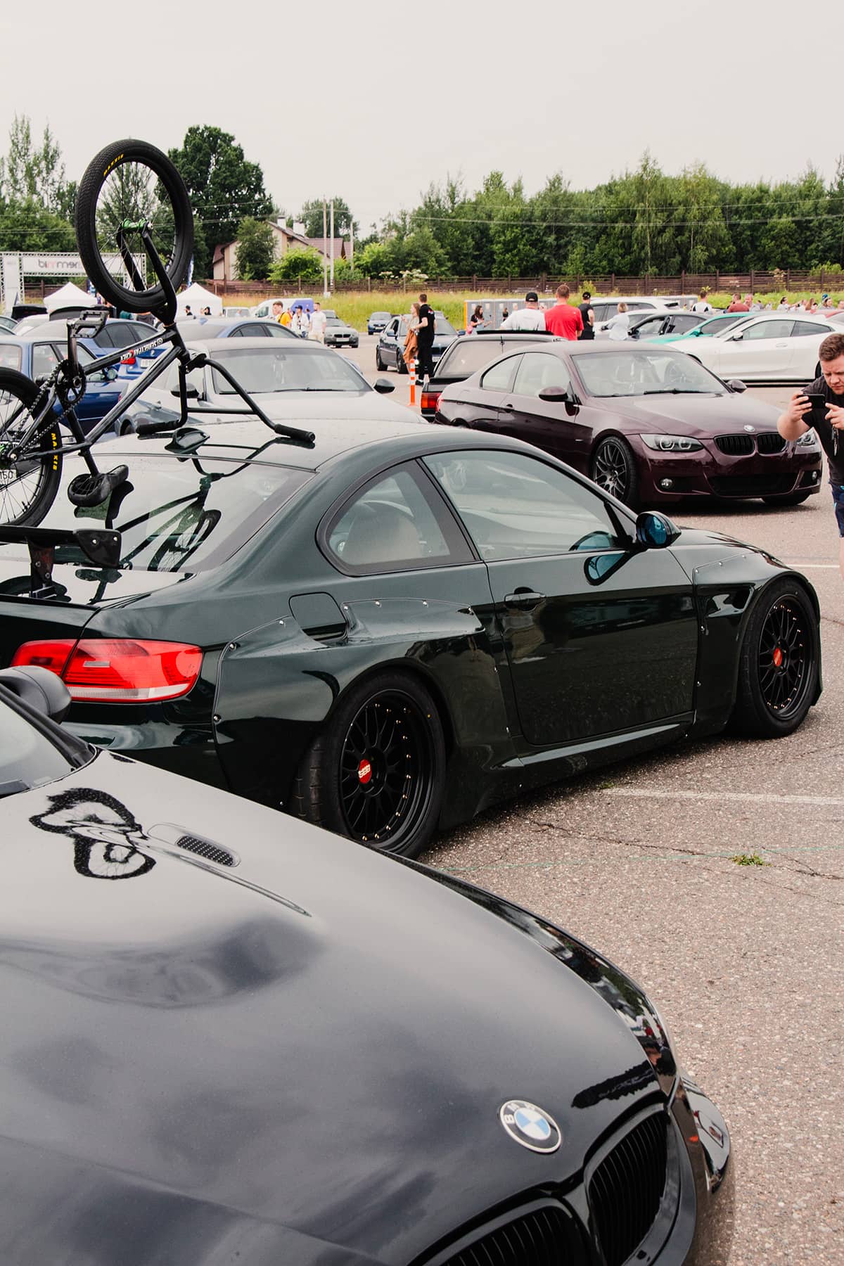 Wide Body BMW E92 Coupe with Over fenders